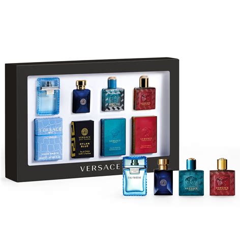 versace mini set with shave cream|men's aftershave mini gift sets.